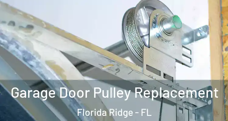  Garage Door Pulley Replacement Florida Ridge - FL